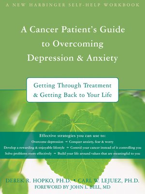 cover image of A Cancer Patient's Guide to Overcoming Depression and Anxiety